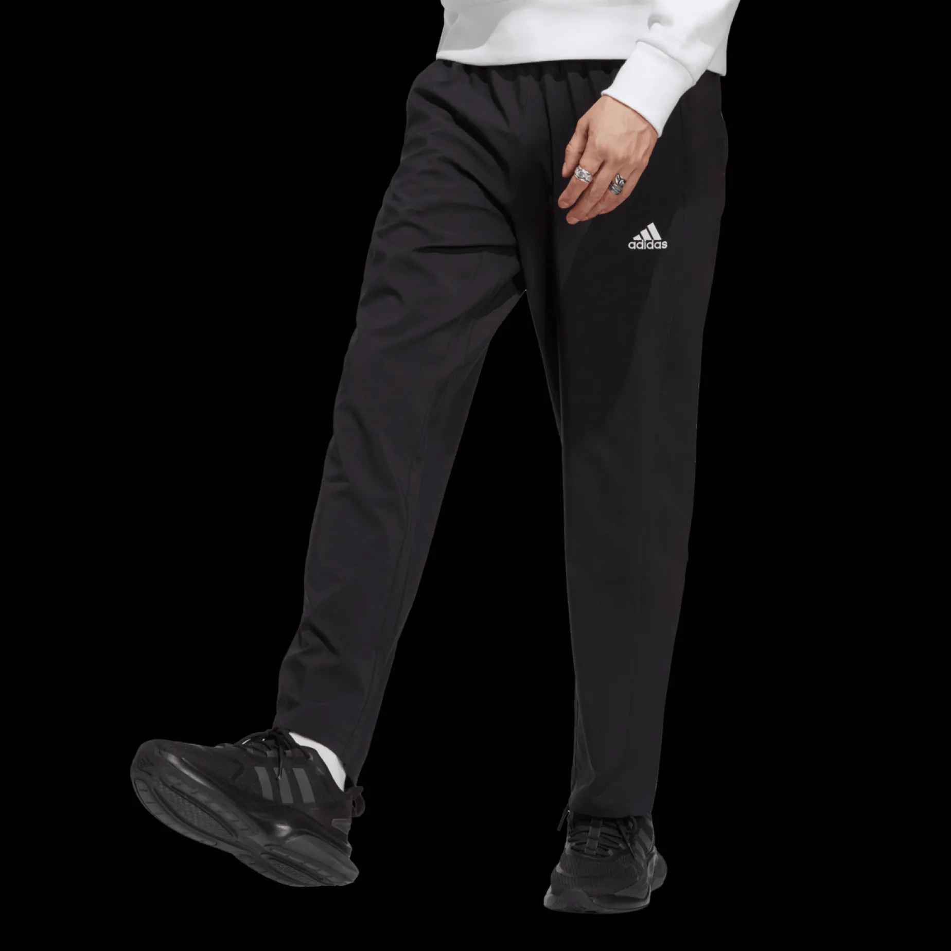 AEROREADY Essentials Stanford Traksuit Bottoms, joggebukse, herre - Fritid- & Joggebukser - AEROREADY Essentials Stanford Traksuit Bottoms, joggebukse, herre