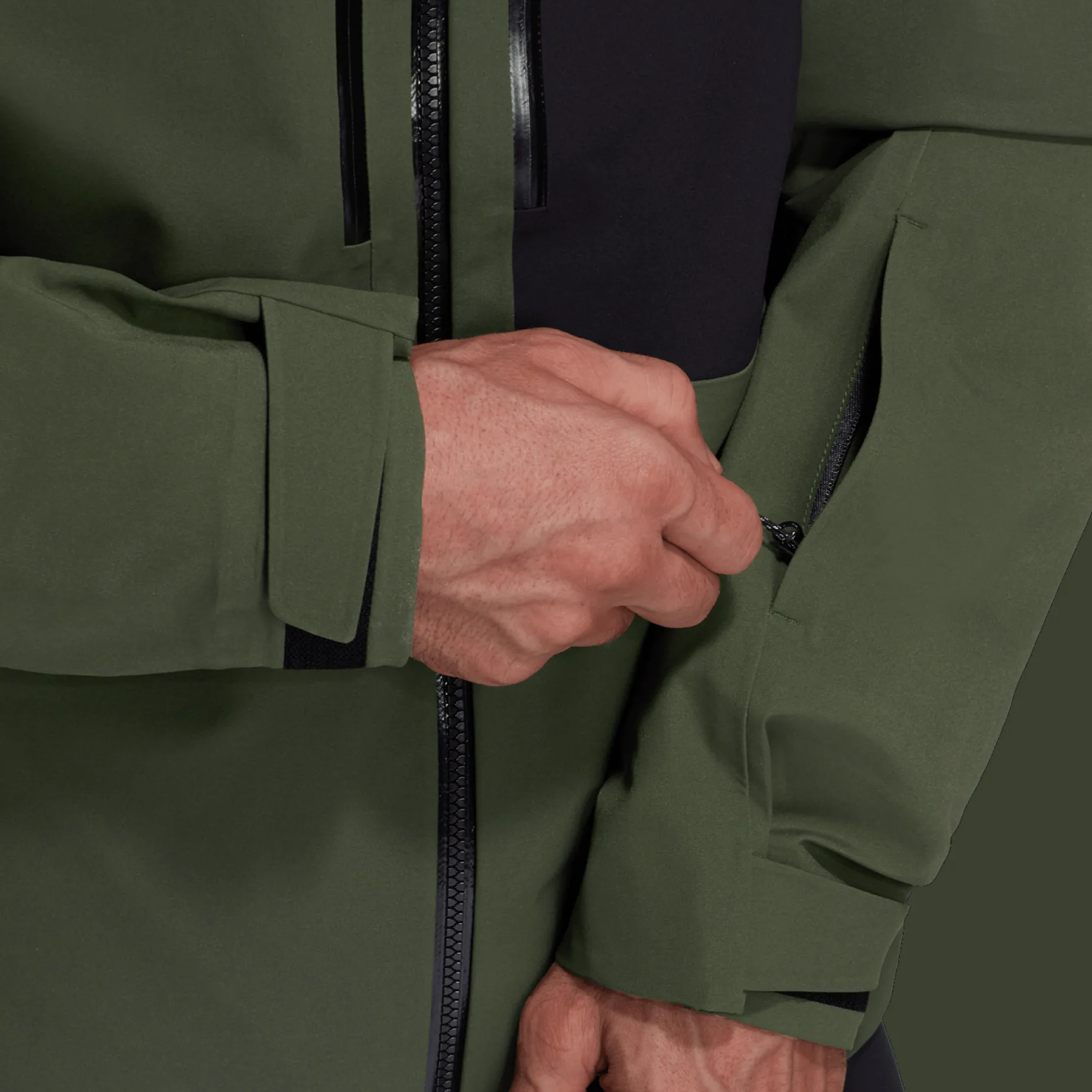 Alpine Jacket Stoney HS Hooded M 24/25, alpinjakke, skijakke, herre - Skijakke Herre - Alpine Jacket Stoney HS Hooded M 24/25, alpinjakke, skijakke, herre