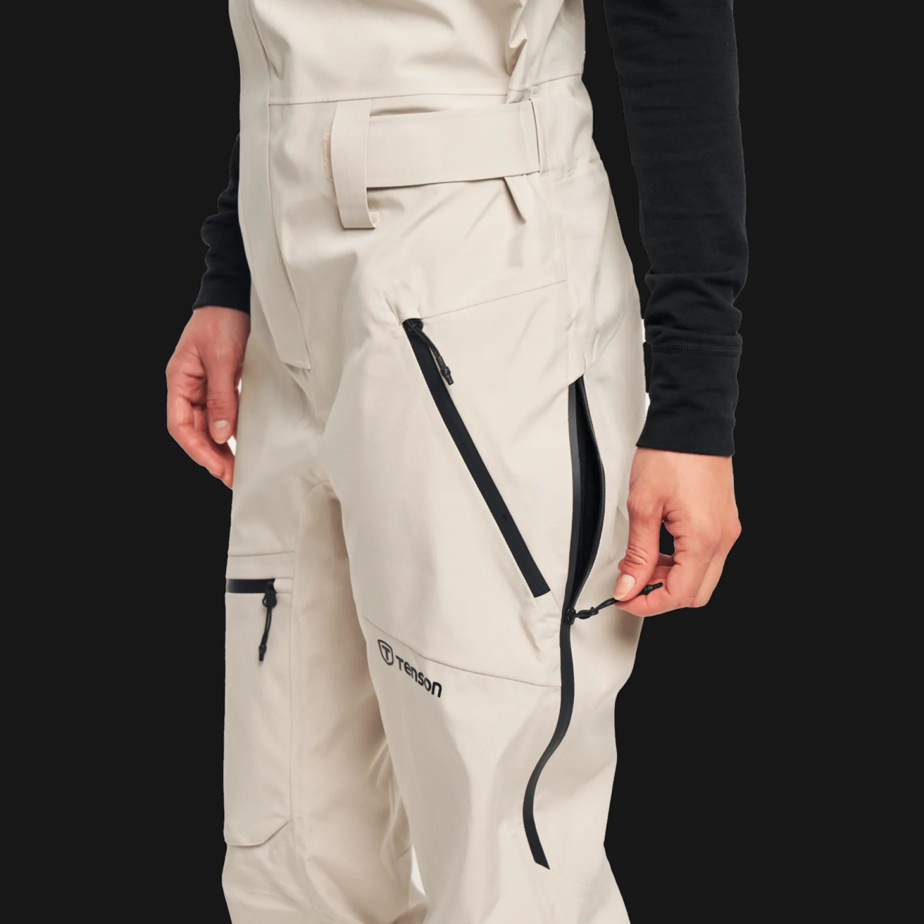 Alpine Pant Teton Shell BIB 24/25, ski- og snowboardbukser, dame - Ski-, Alpin- & Snowboardbukse Dame - Alpine Pant Teton Shell BIB 24/25, ski- og snowboardbukser, dame