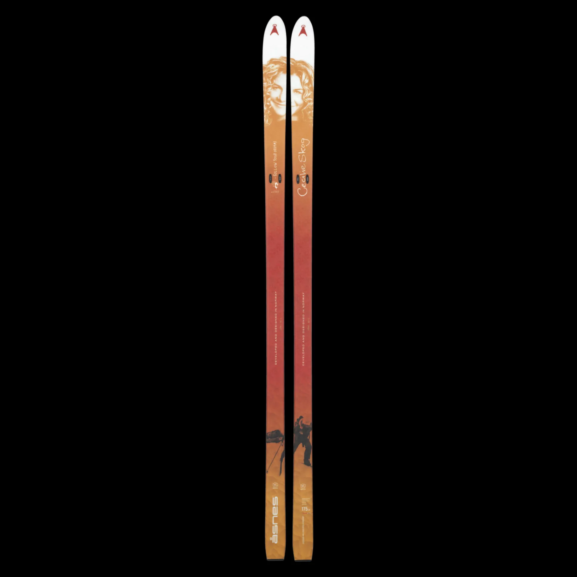 BC Skis Cecilie Skog Waxless 24/25, fjellski, dame - Fjellski - BC Skis Cecilie Skog Waxless 24/25, fjellski, dame