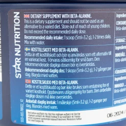 Beta-alanine, 320 G, kosttilskudd - Helsekost - Beta-alanine, 320 G, kosttilskudd