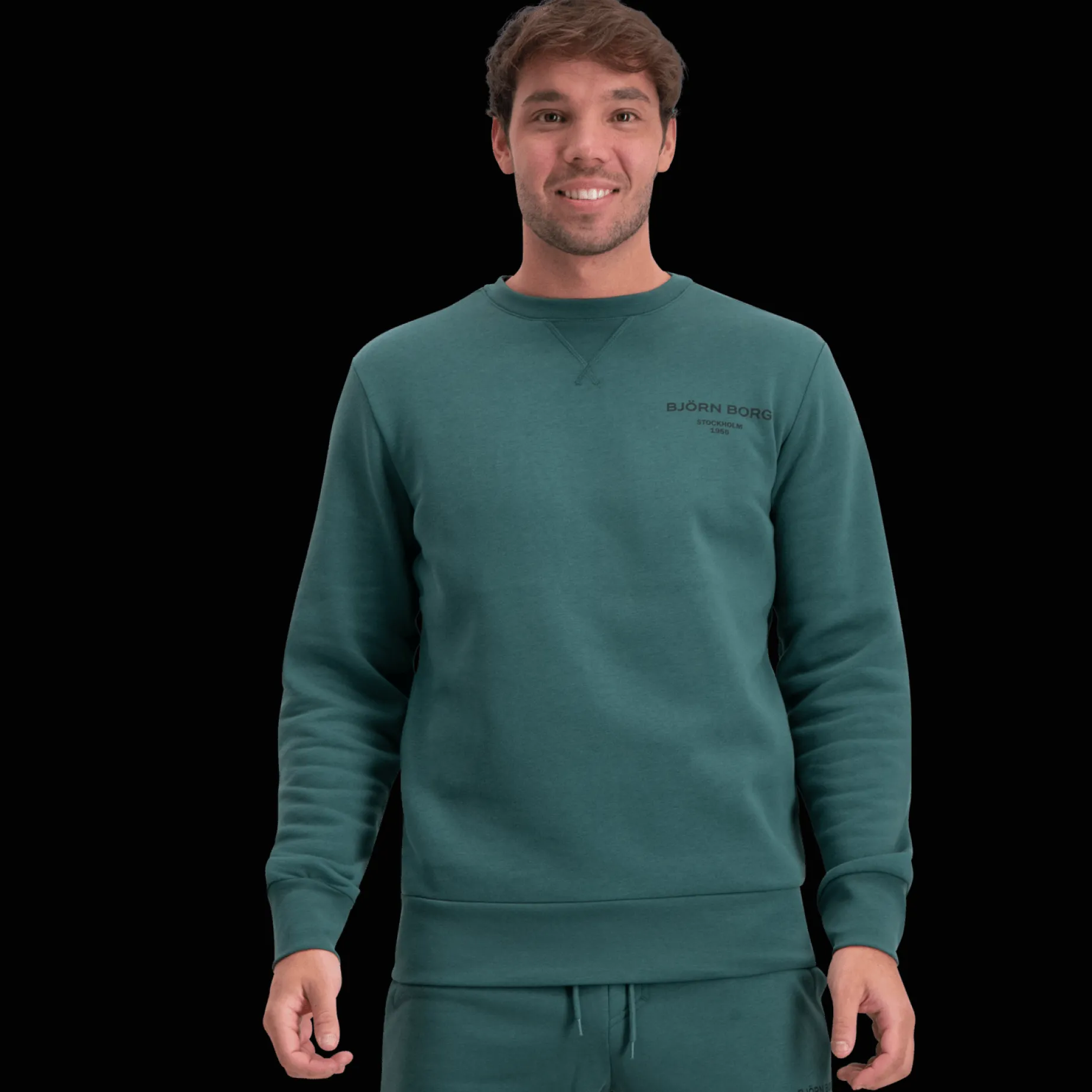 Borg Essential 1 Crew, genser, herre - Hettegenser - Borg Essential 1 Crew, genser, herre