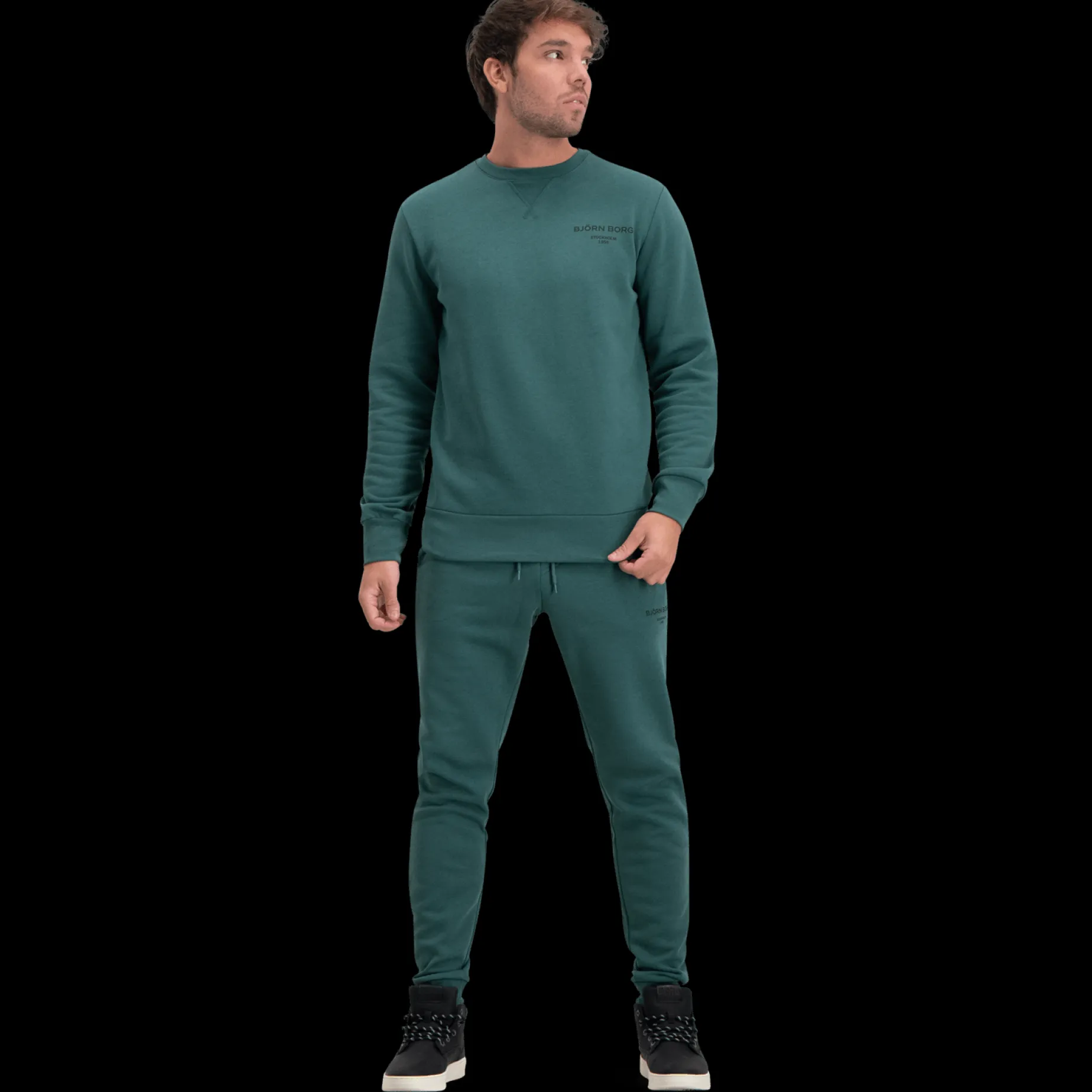 Borg Essential 1 Crew, genser, herre - Hettegenser - Borg Essential 1 Crew, genser, herre