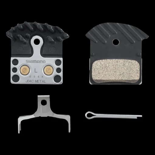 Brake pads XTR-Deore metal w/cooling ribs, bremseklosser - Bremse & Kabel - Brake pads XTR-Deore metal w/cooling ribs, bremseklosser