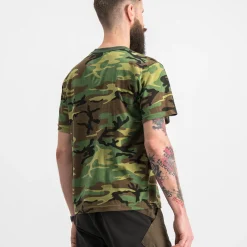 Camo T-shirt, t-skjorte, kamuflasjemønster - Skjorte - Camo T-shirt, t-skjorte, kamuflasjemønster