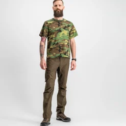 Camo T-shirt, t-skjorte, kamuflasjemønster - Skjorte - Camo T-shirt, t-skjorte, kamuflasjemønster