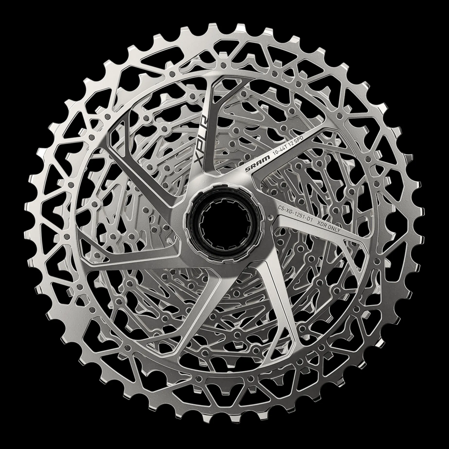 Cassette XG-1251 12 speed 10-44TSilver, kassett - Frikrans - Cassette XG-1251 12 speed 10-44TSilver, kassett