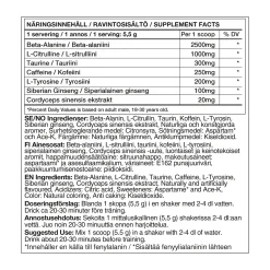 Challenger (Raspberry (220g), pre-workout-pulver - Pre-Workout - Challenger (Raspberry (220g), pre-workout-pulver