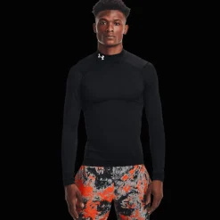 ColdGear® Armour Compression Mock, kompresjonstrøye, herre - Treningsgenser - ColdGear® Armour Compression Mock, kompresjonstrøye, herre