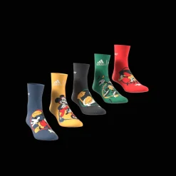 Disney Mickey Mouse 5 Pair Pack Socks, sokker, barn og junior - Bomullssokker - Disney Mickey Mouse 5 Pair Pack Socks, sokker, barn og junior