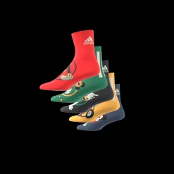 Disney Mickey Mouse 5 Pair Pack Socks, sokker, barn og junior - Bomullssokker - Disney Mickey Mouse 5 Pair Pack Socks, sokker, barn og junior