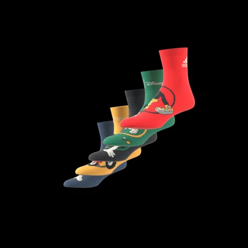 Disney Mickey Mouse 5 Pair Pack Socks, sokker, barn og junior - Bomullssokker - Disney Mickey Mouse 5 Pair Pack Socks, sokker, barn og junior