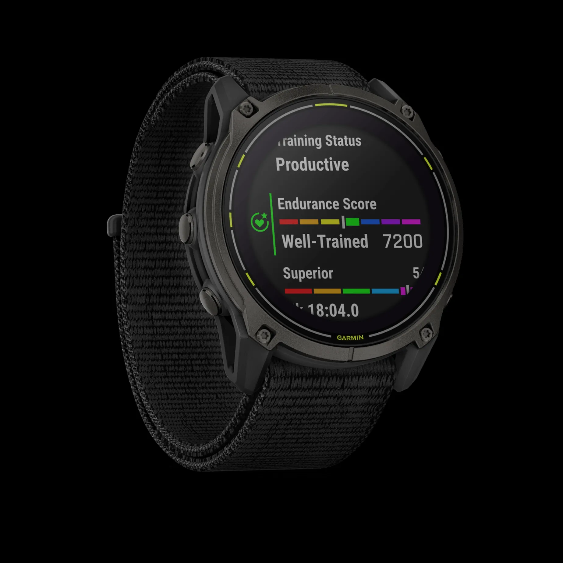 Enduro 3 – 51 mm, Solar, Sapphire, Carbon Gray DLC Ti, ultrafit Nylon Strap, smartklokke, unisex - Pulsklokke - Enduro 3 – 51 mm, Solar, Sapphire, Carbon Gray DLC Ti, ultrafit Nylon Strap, smartklokke, unisex