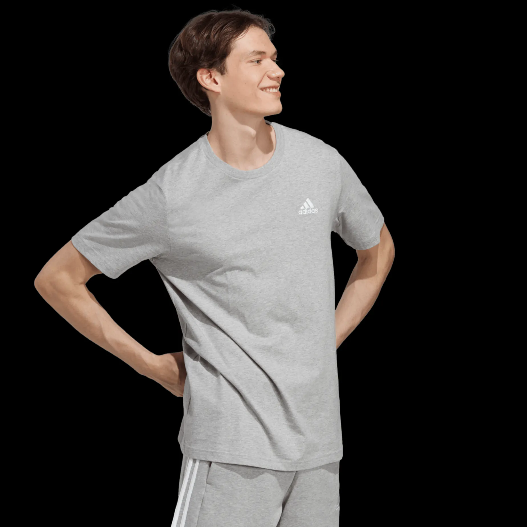 Essential Single Jersey T-Shirt, t-skjorte, herre - Fritids T-Skjorte - Essential Single Jersey T-Shirt, t-skjorte, herre