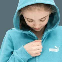 Essential Small Logo Full-Zip Hoodie, hettejakke junior - Collegegenser & Hettegenser - Essential Small Logo Full-Zip Hoodie, hettejakke junior