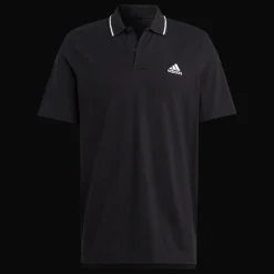 Essentials Piqué Small Logo, pique, herre - T-Skjorter & Pique - Essentials Piqué Small Logo, pique, herre