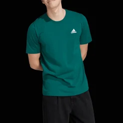 Essentials Single Jersey Embroidered Small Logo T-Shirt, t-skjorte, herre - Fritids T-Skjorte - Essentials Single Jersey Embroidered Small Logo T-Shirt, t-skjorte, herre