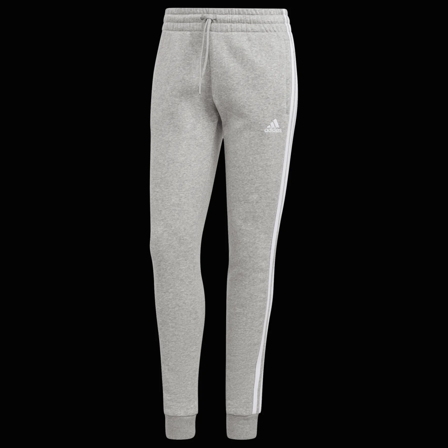 Essentials 3-Stripes Fleece Joggers, joggebukse, dame - Jogge-& Fritidsbukse - Essentials 3-Stripes Fleece Joggers, joggebukse, dame