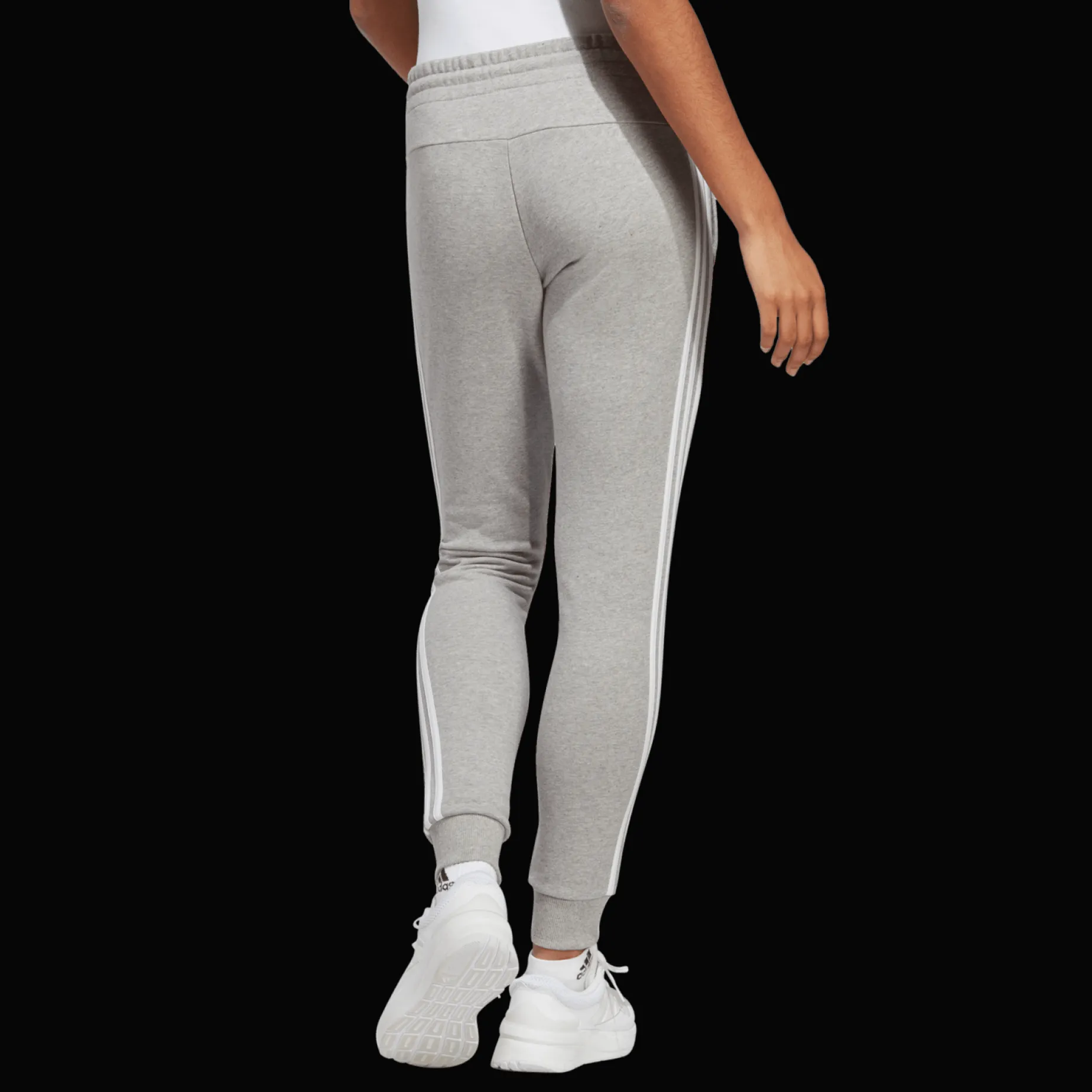 Essentials 3-Stripes French Terry Cuffed Pant, joggebukse dame - Jogge-& Fritidsbukse - Essentials 3-Stripes French Terry Cuffed Pant, joggebukse dame