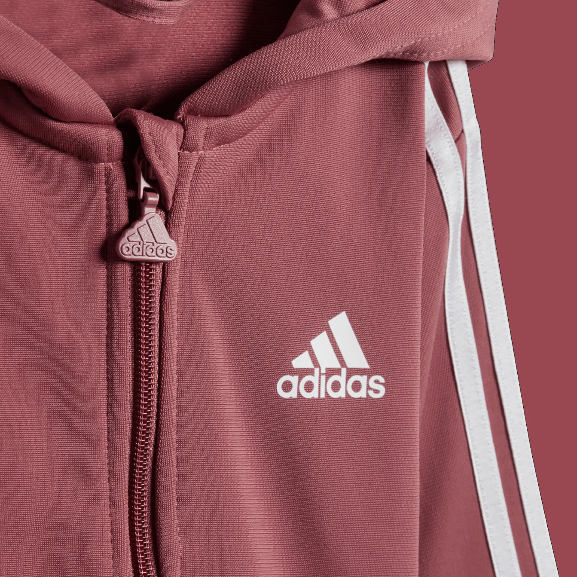 Essentials Three Stripes Tracksuit, joggedress, barn - Treningsklær - Essentials Three Stripes Tracksuit, joggedress, barn