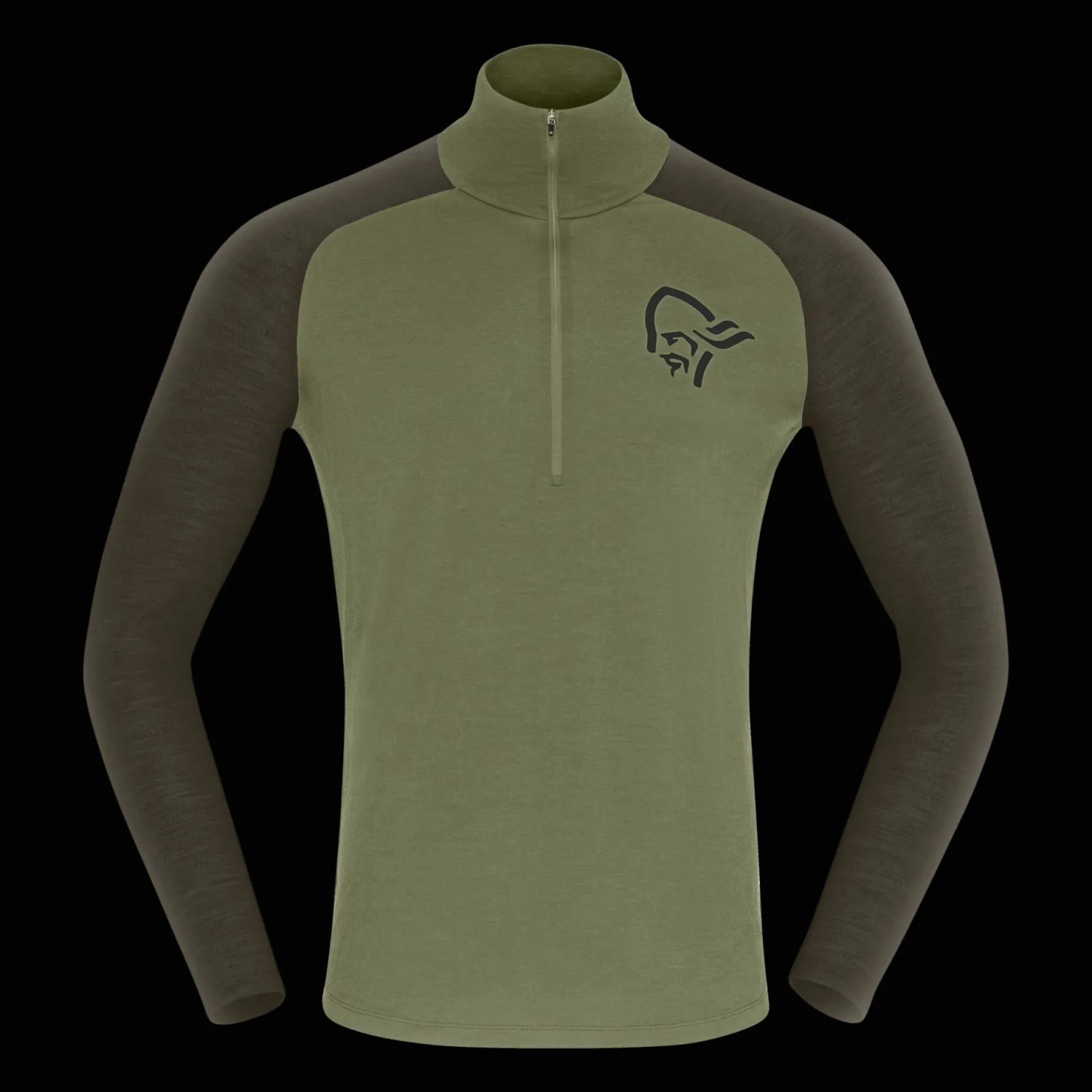 Femund Pureull Zip Neck, ullgenser, herre - Ullgenser - Femund Pureull Zip Neck, ullgenser, herre