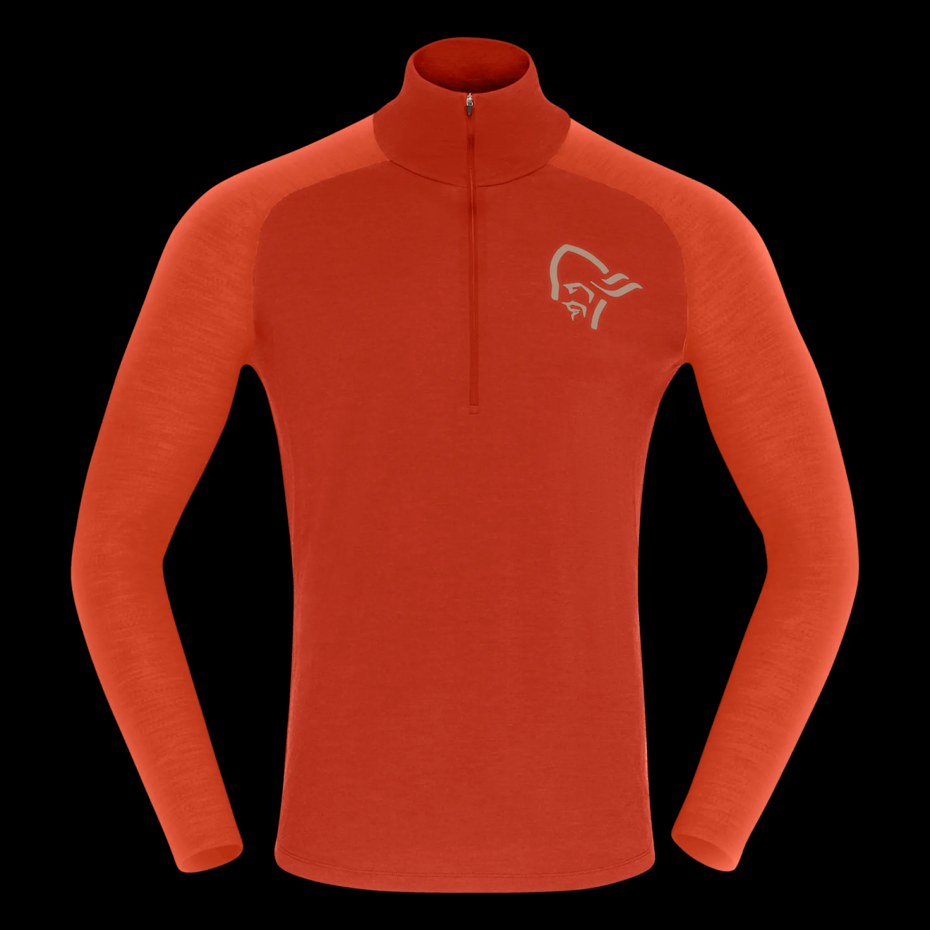 Femund Pureull Zip Neck, ullgenser, herre - Ullgenser - Femund Pureull Zip Neck, ullgenser, herre