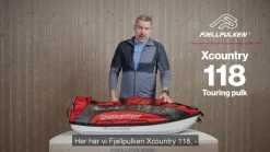 Fjellpulken Transport X-Country 130 23/24, turpulk - Pulk & Tilbehør - Fjellpulken Transport X-Country 130 23/24, turpulk