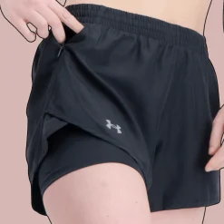 Fly By 2-In-1 Shorts, løpeshorts, dame - Treningsshorts - Fly By 2-In-1 Shorts, løpeshorts, dame