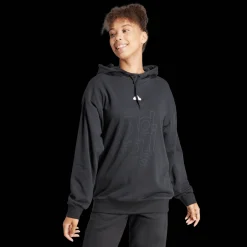 French Terry Print Hoodie, hettegenser, dame - Collegegenser - French Terry Print Hoodie, hettegenser, dame