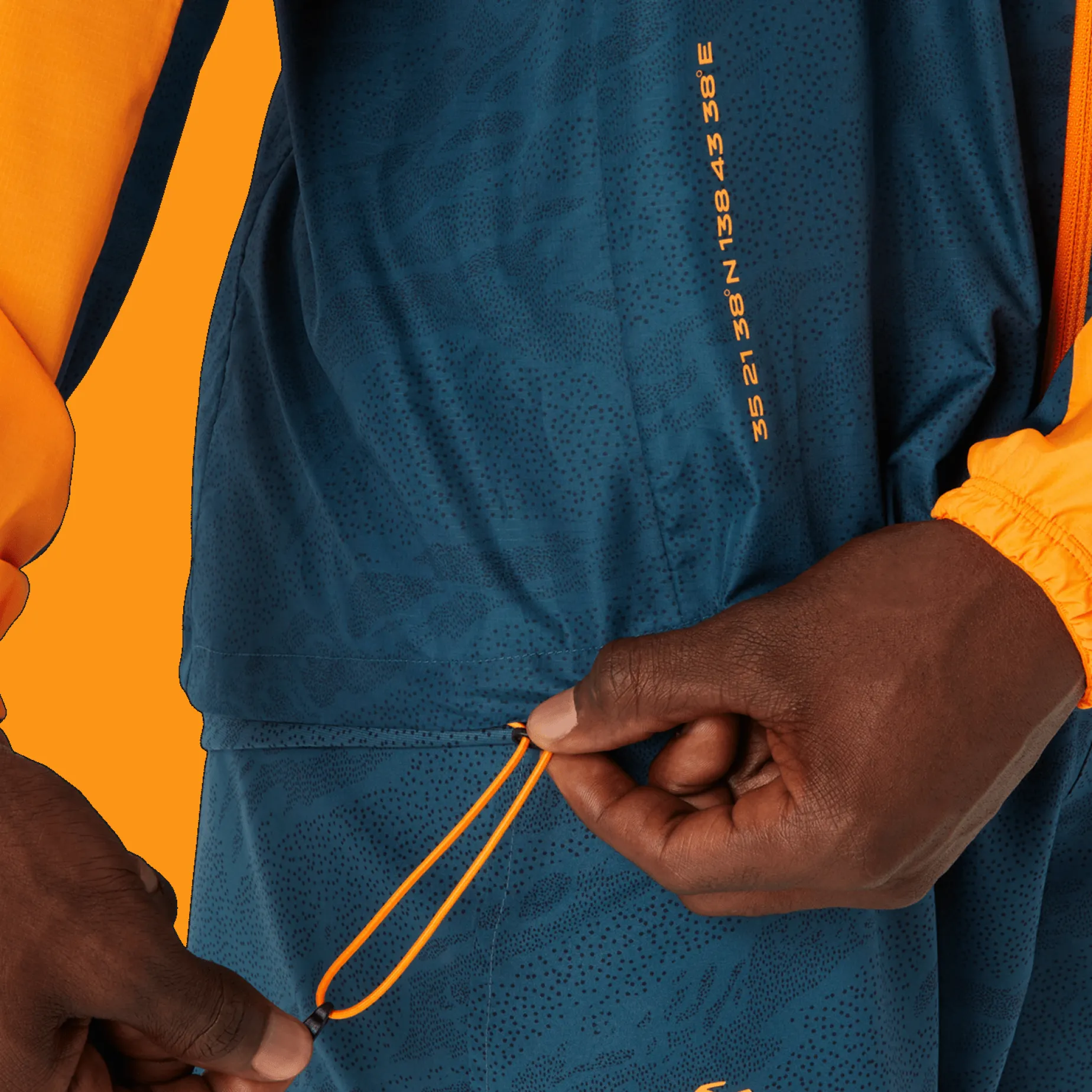 Fujitrail Packable Windbreaker, løpejakke, herre - Treningsjakke - Fujitrail Packable Windbreaker, løpejakke, herre