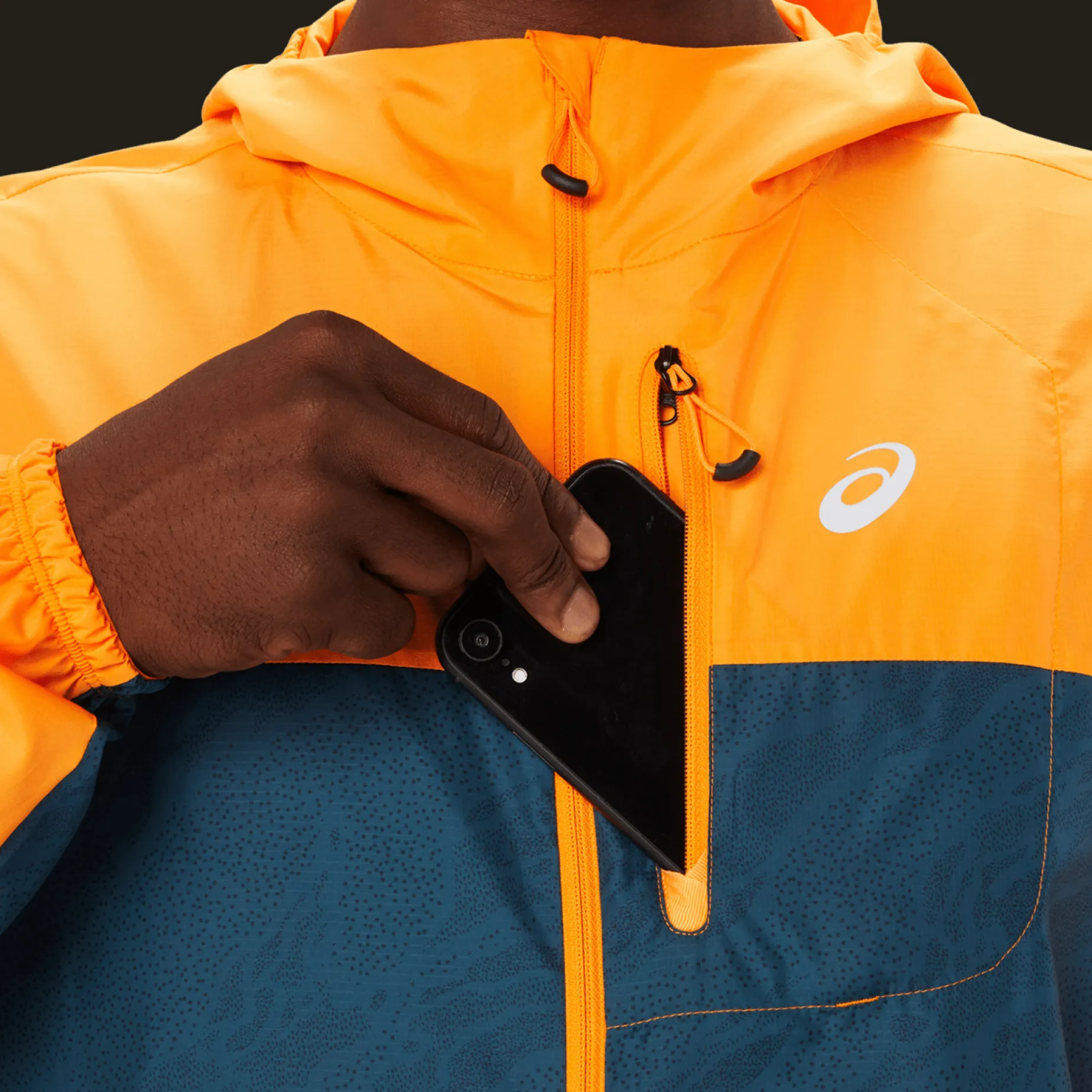 Fujitrail Packable Windbreaker, løpejakke, herre - Treningsjakke - Fujitrail Packable Windbreaker, løpejakke, herre