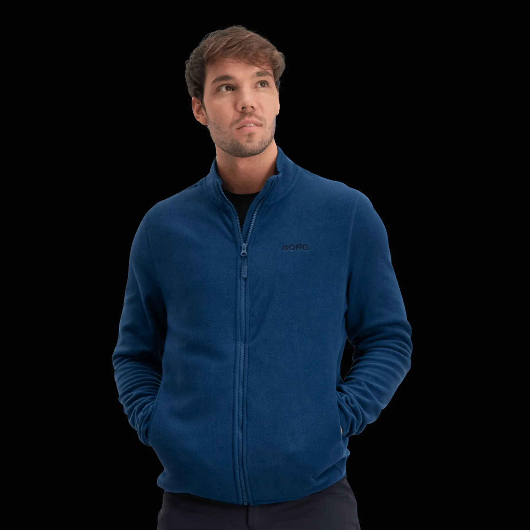 Full Zip Fleece, fleecejakke, herre - Hettegenser - Full Zip Fleece, fleecejakke, herre