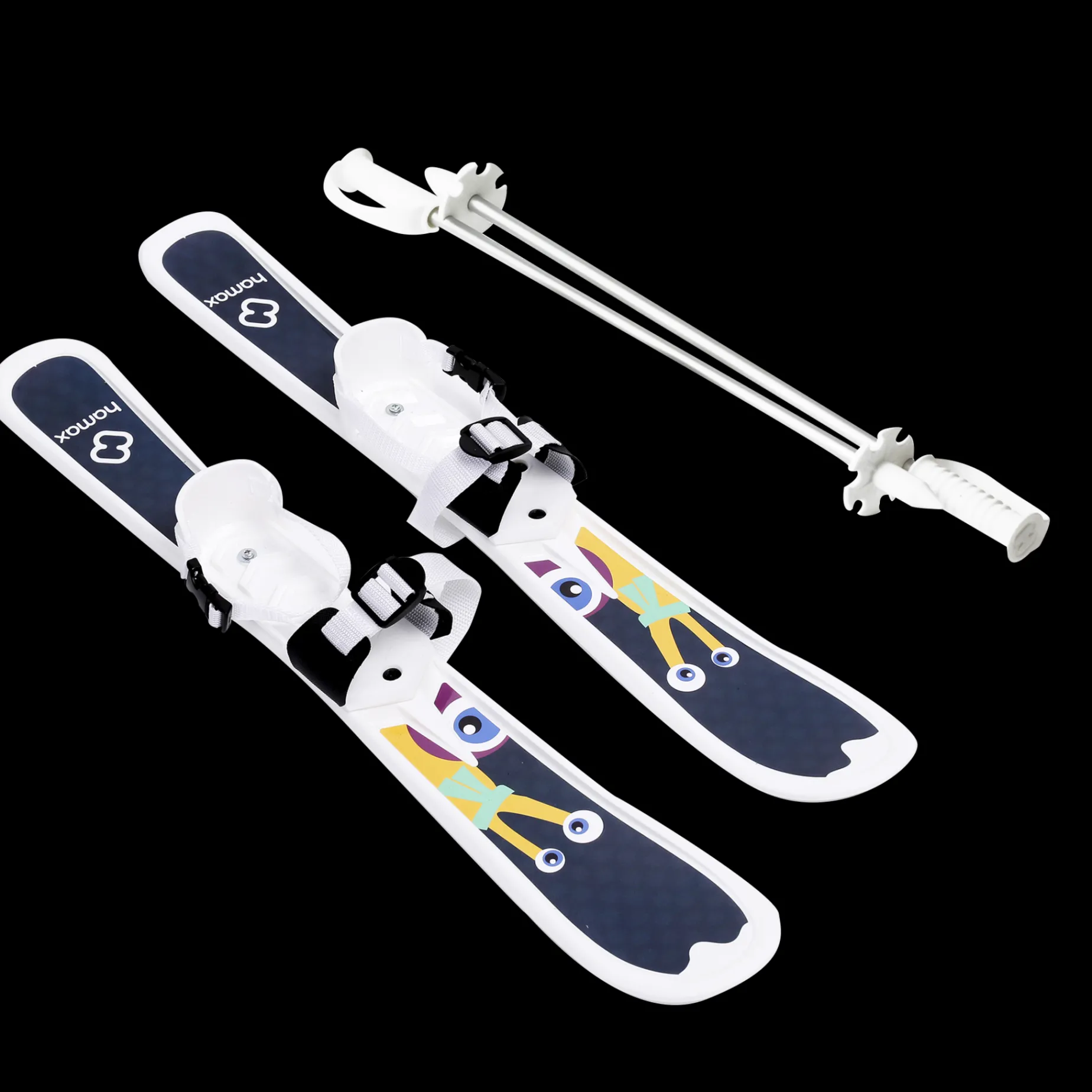 Hamax Sno Kid Skiset w/poles 24/25, ski- og stavsett barn - Vinterlek - Hamax Sno Kid Skiset w/poles 24/25, ski- og stavsett barn