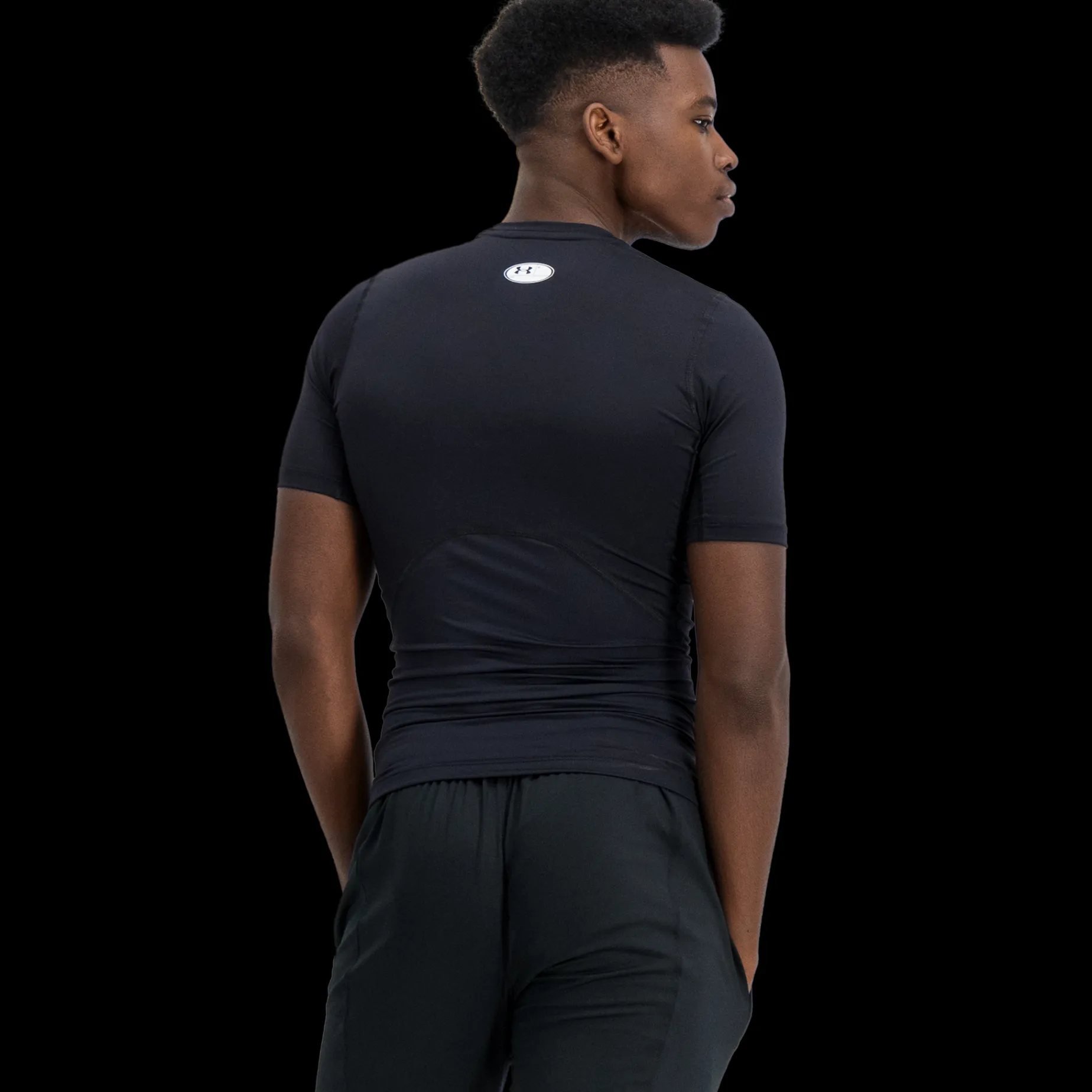 HeatGear™ Armour Compression Short Sleeve, t-skjorte, herre - Trenings T-Skjorte - HeatGear™ Armour Compression Short Sleeve, t-skjorte, herre