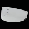 Hockey Certified Euro Visor Clear-23/24, visir til hockeyhjelm - Tilbehør Hockey - Hockey Certified Euro Visor Clear-23/24, visir til hockeyhjelm