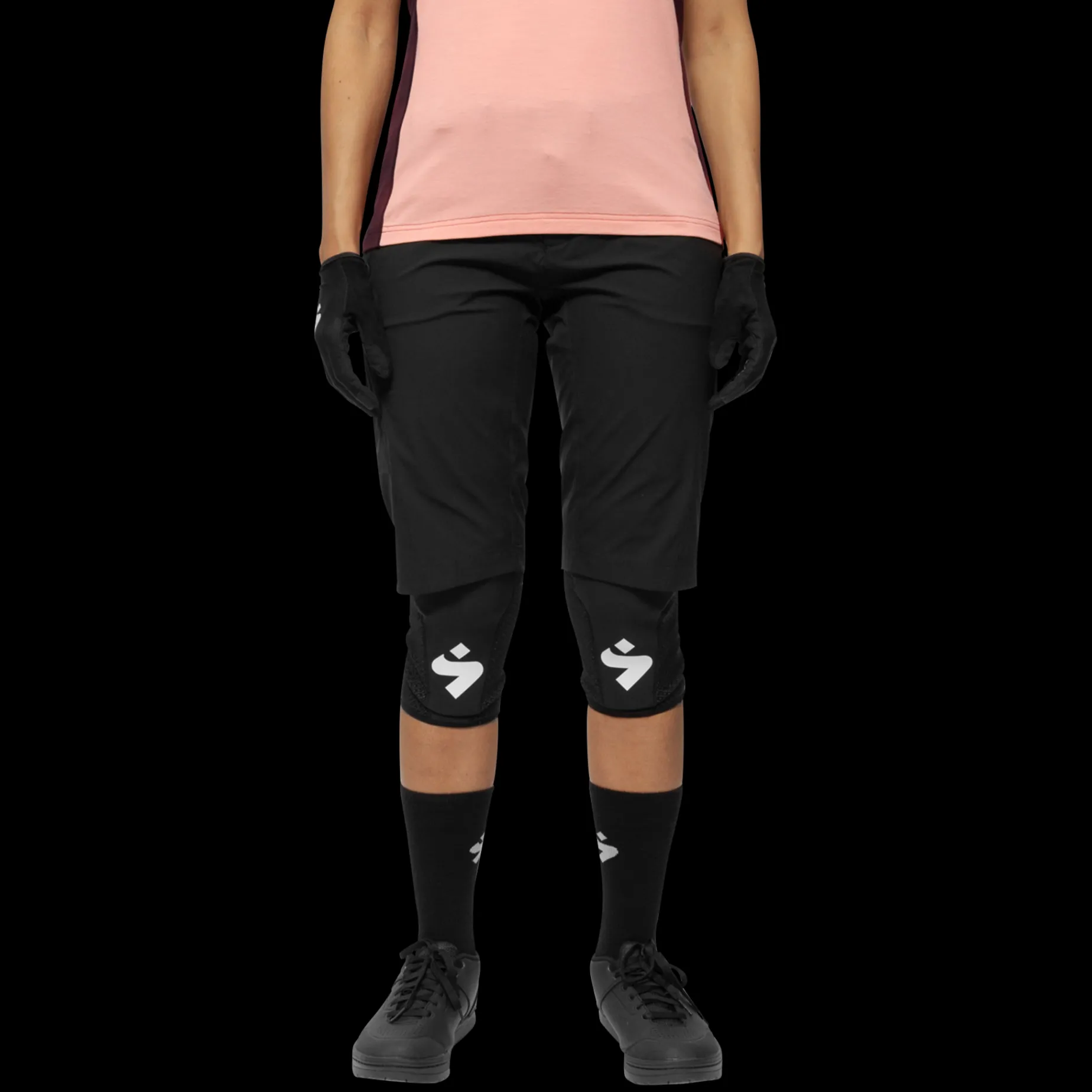 Hunter Slashed Shorts W 24, sykkelshorts, dame - Sykkelshorts - Hunter Slashed Shorts W 24, sykkelshorts, dame