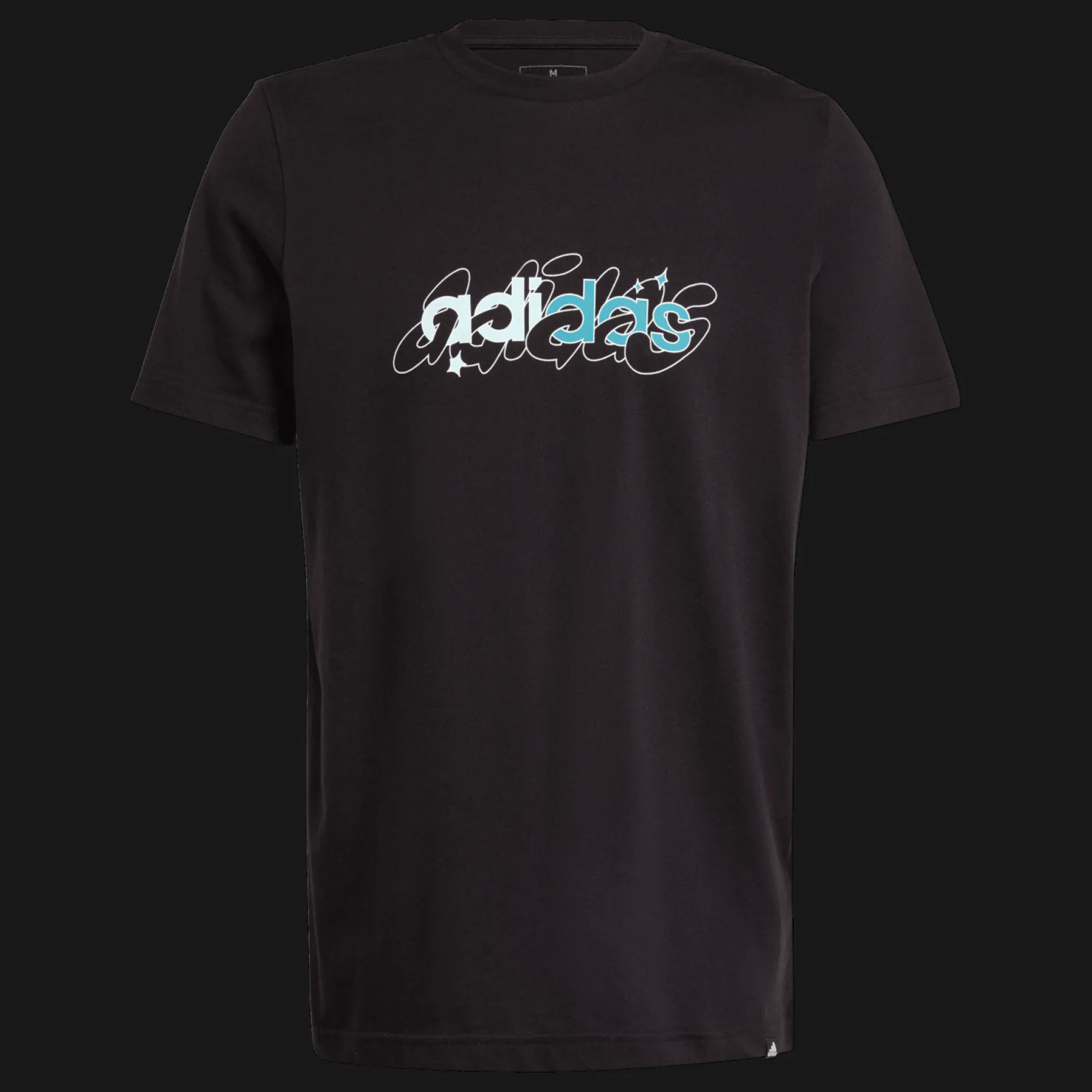 Illustrated Linear Graphic T-Shirt, t-skjorte, herre - Fritids T-Skjorte - Illustrated Linear Graphic T-Shirt, t-skjorte, herre