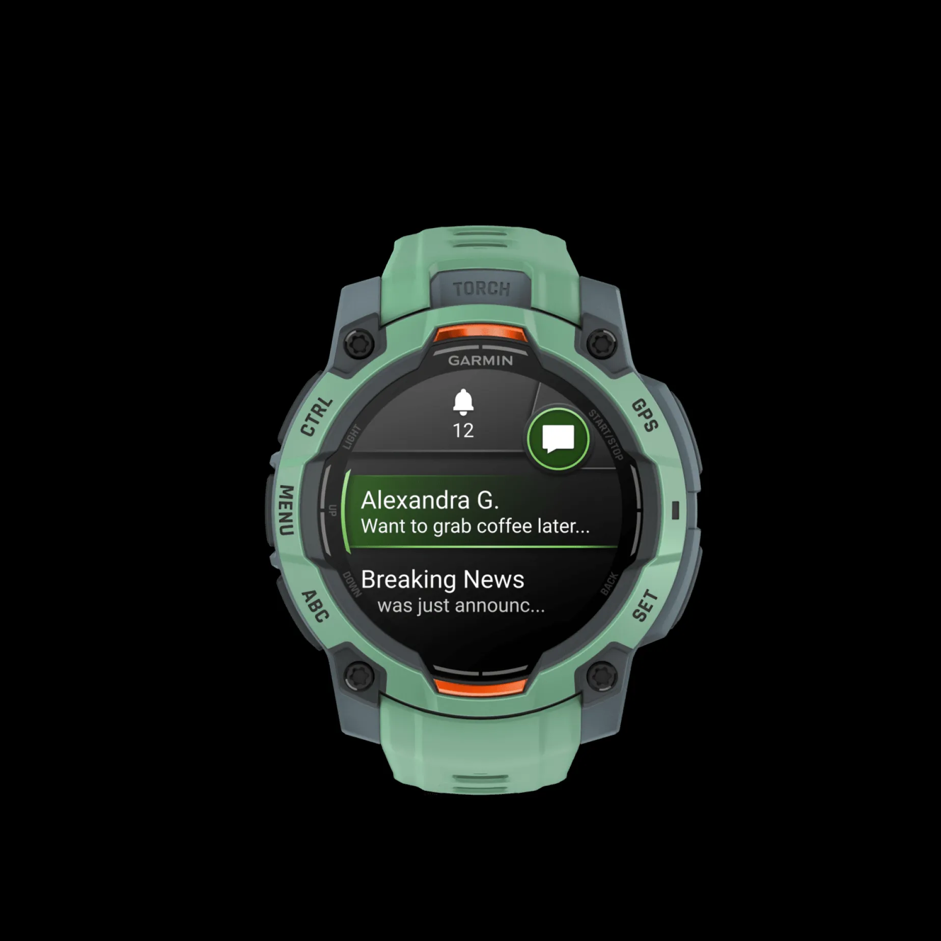 Instinct 3 AMOLED, 45 mm, smartklokke - Pulsklokke - Instinct 3 AMOLED, 45 mm, smartklokke