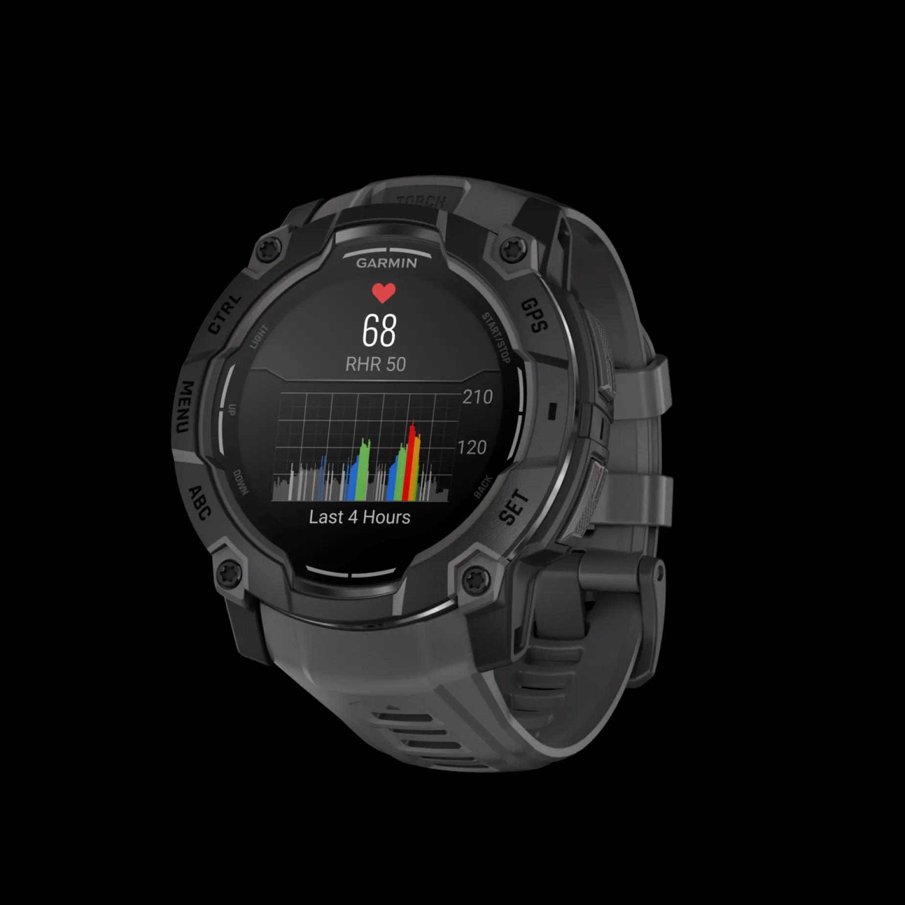 Instinct 3 AMOLED, 50 mm, smartklokke - Pulsklokke - Instinct 3 AMOLED, 50 mm, smartklokke