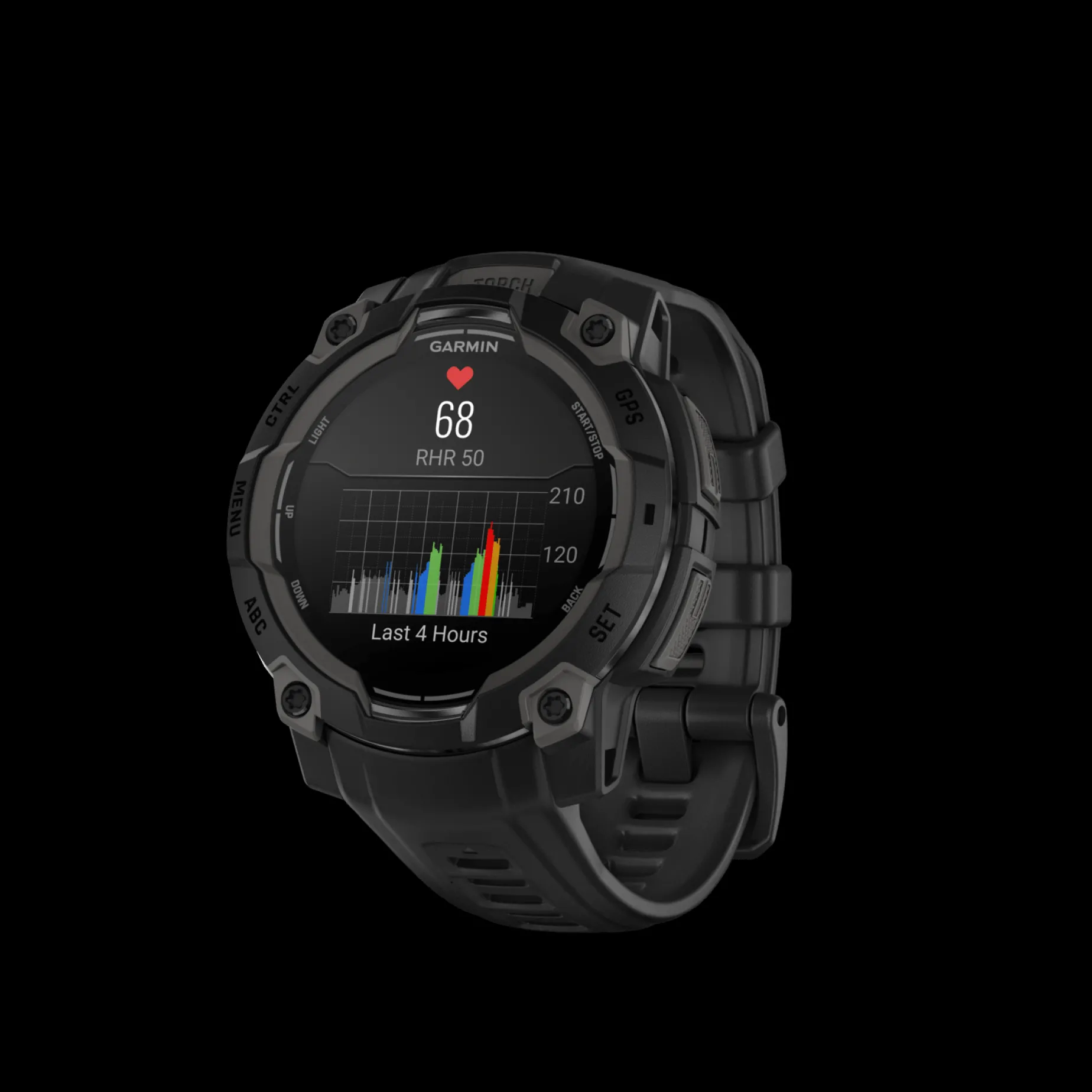 Instinct 3 AMOLED, 45 mm, smartklokke - Pulsklokke - Instinct 3 AMOLED, 45 mm, smartklokke