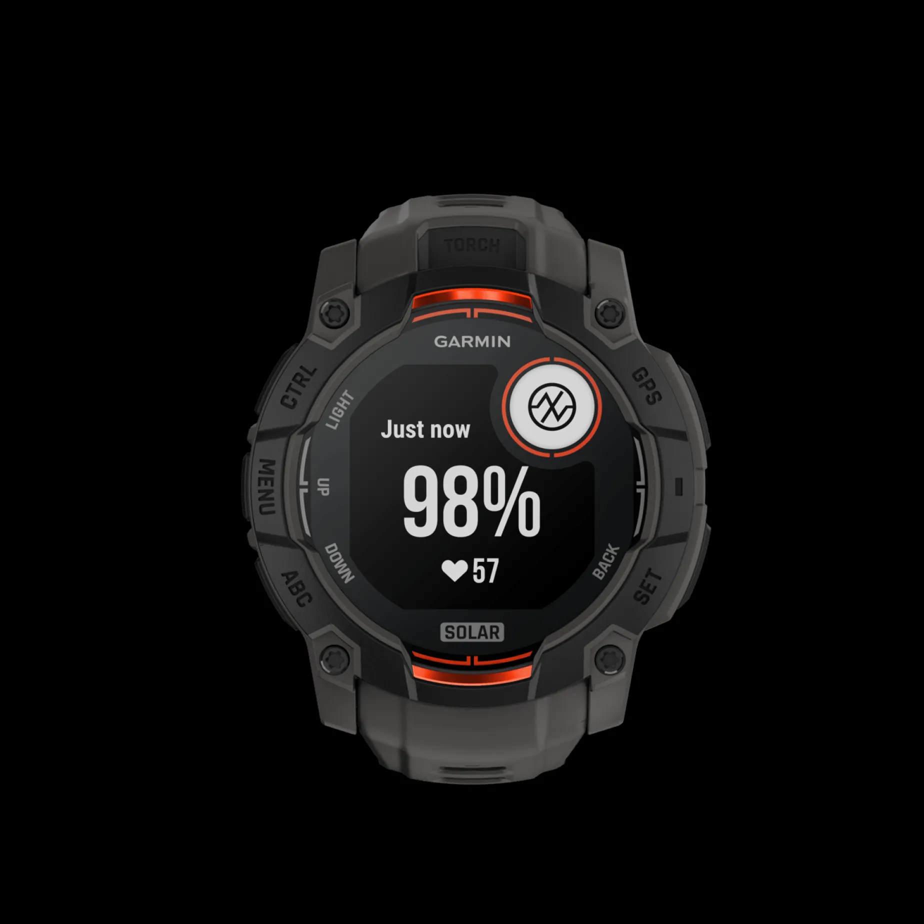 Instinct 3 Solar, 50mm, smartklokke - Pulsklokke - Instinct 3 Solar, 50mm, smartklokke