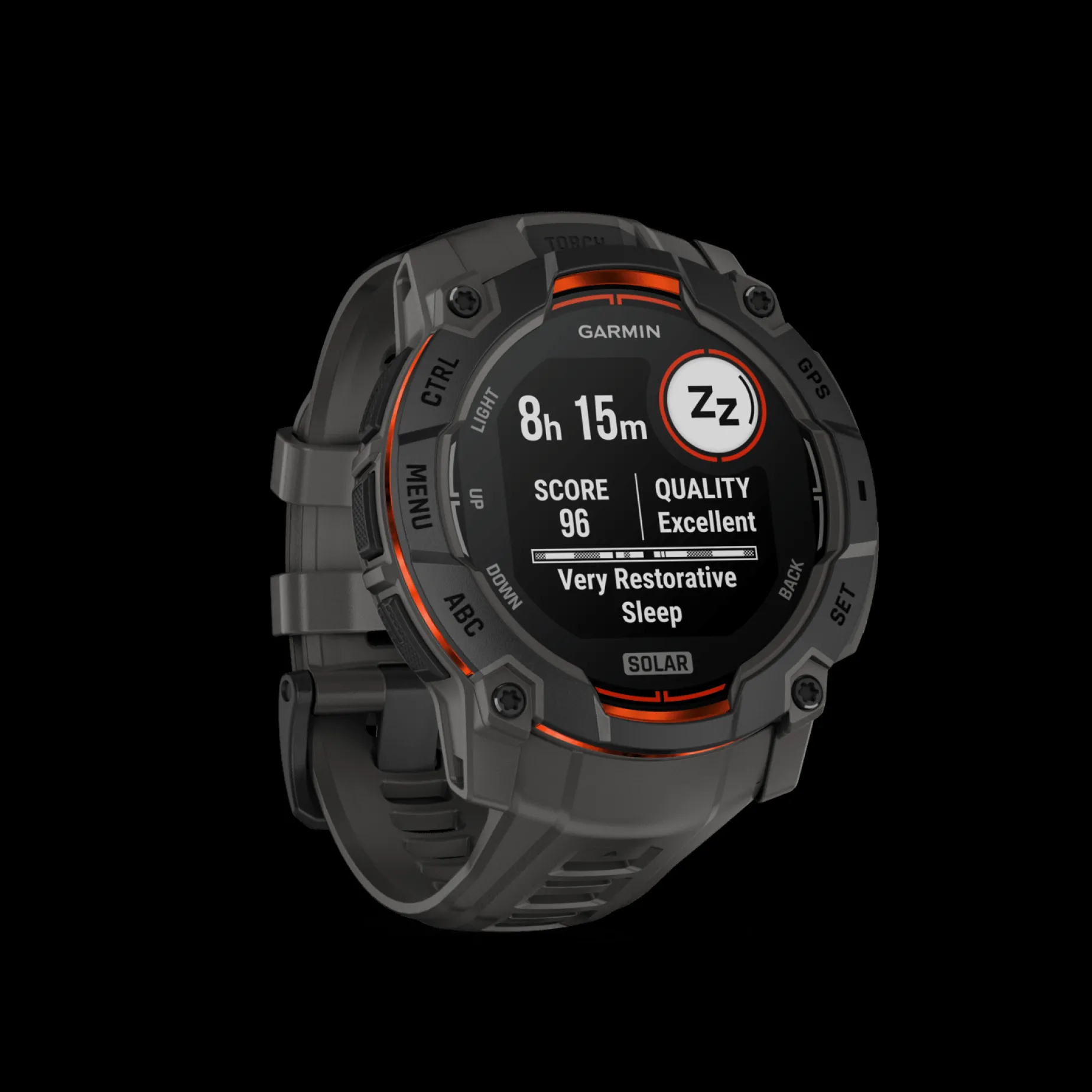 Instinct 3 Solar, 50mm, smartklokke - Pulsklokke - Instinct 3 Solar, 50mm, smartklokke