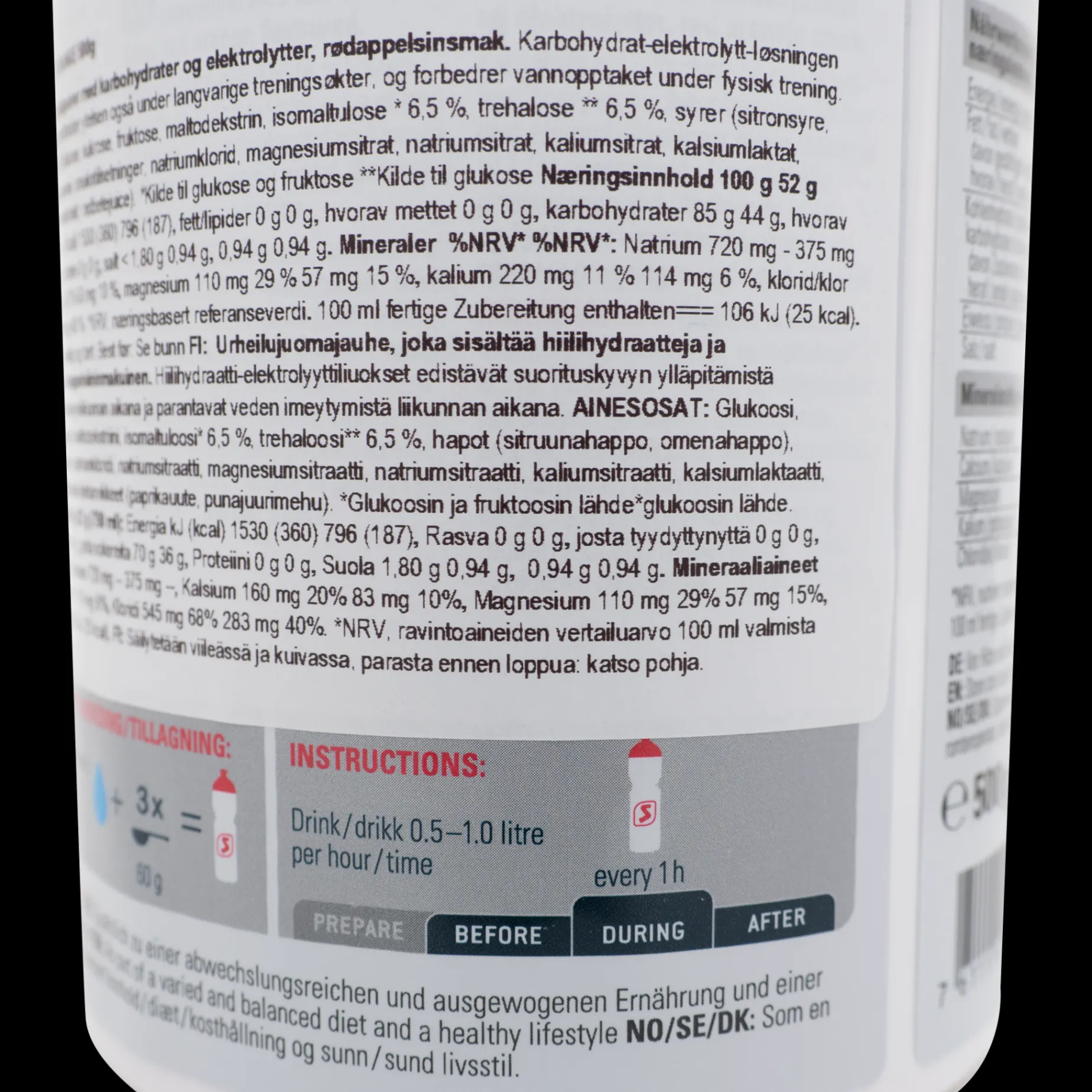 Iostonic Red Orange, sportsdrikk - Sportsdrikk - Iostonic Red Orange, sportsdrikk