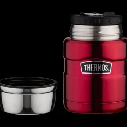 King Vakuum Food Jar  470 Ml Red - Termos & Flasker - King Vakuum Food Jar  470 Ml Red