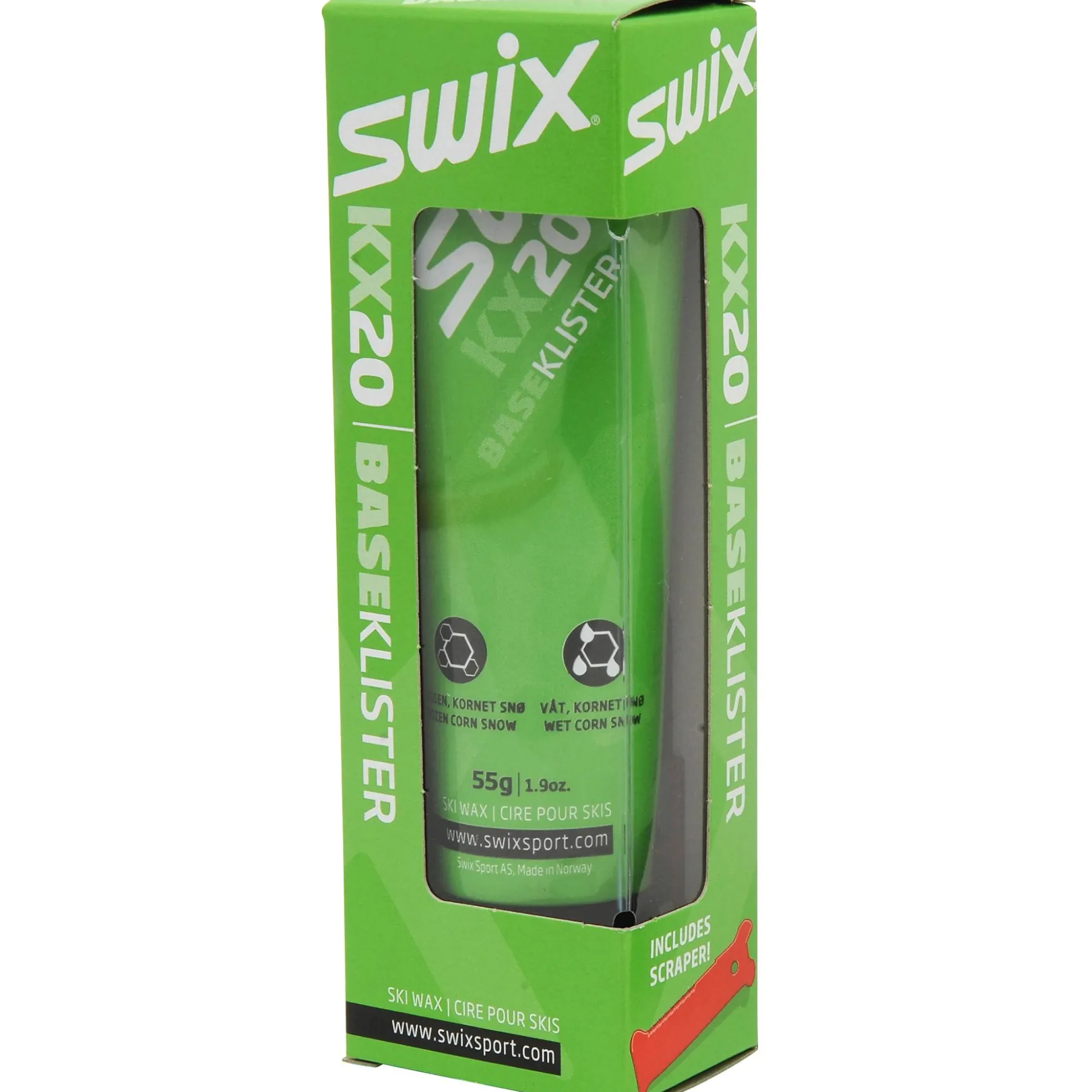 Klister KX20 Green Base Klister 24/25, underlagsklister - Festesmøring - Klister KX20 Green Base Klister 24/25, underlagsklister