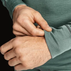 Laajias Merino Wool Polo Zip, ulltrøye, herre - Ullundertøy overdel herre - Laajias Merino Wool Polo Zip, ulltrøye, herre