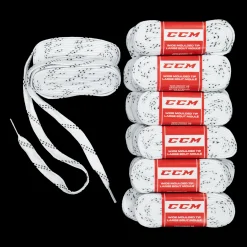 LACE CCM PROLINE WIDE TEAM 36-PACK WHITE, lisser - Tilbehør Hockey - LACE CCM PROLINE WIDE TEAM 36-PACK WHITE, lisser