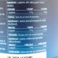 L-arginine, L-arginin - Helsekost - L-arginine, L-arginin