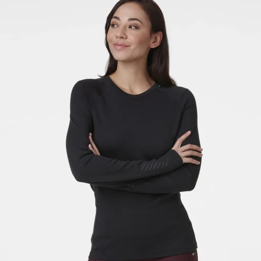 Lifa Merino Midweight Crew, ulltrøye dame - Ullundertøy overdel dame - Lifa Merino Midweight Crew, ulltrøye dame