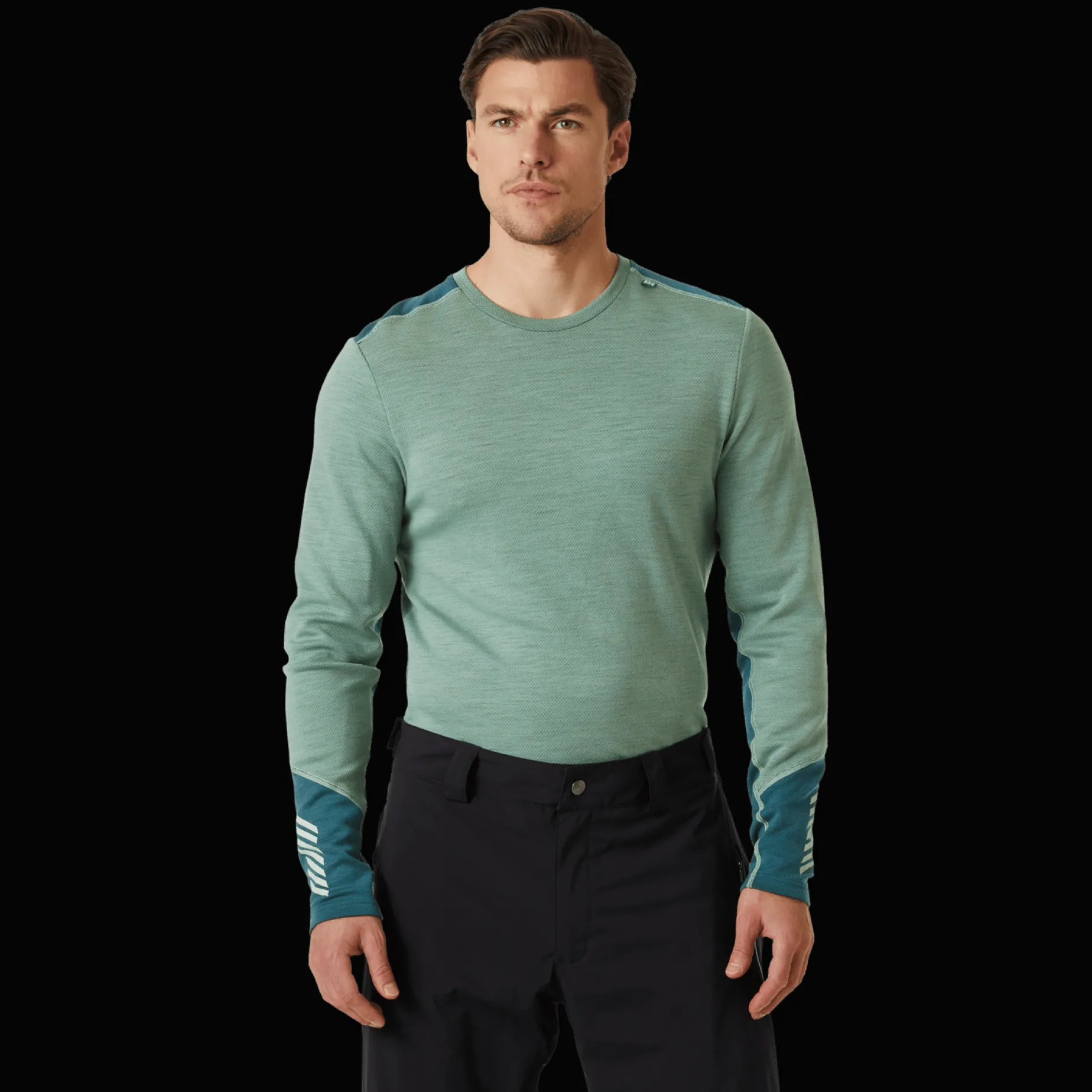 LIFA Merino Midweight Crew, ulltrøye, herre - Ullundertøy overdel herre - LIFA Merino Midweight Crew, ulltrøye, herre